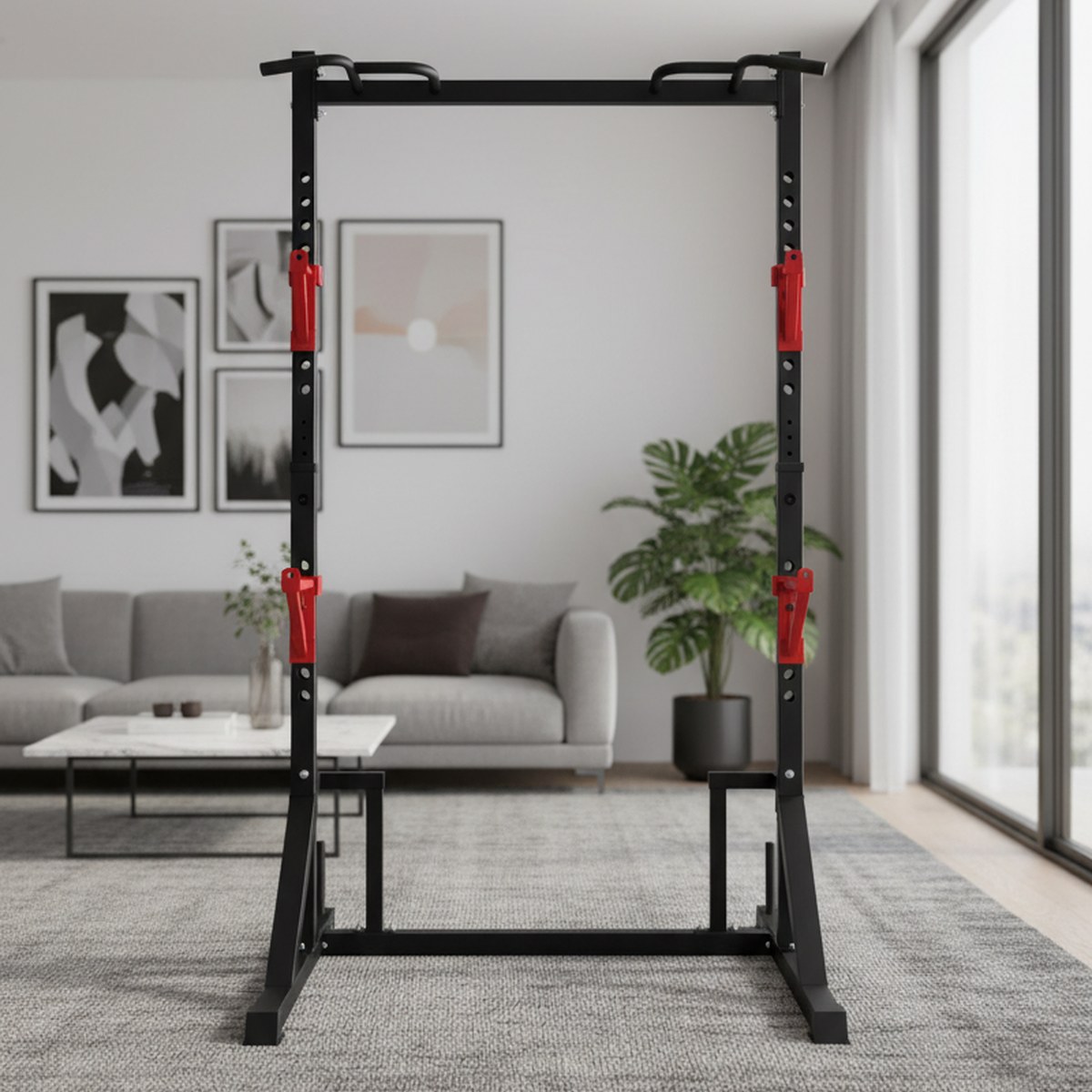 Home Bar And Gym - Rak Power yang Dapat Disesuaikan dengan