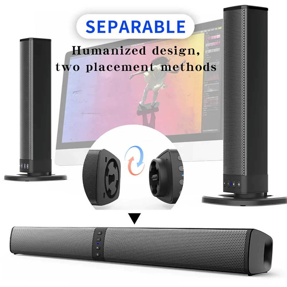 Home Bar And Theater - Bar Suara TV Bluetooth Nirkabel 2