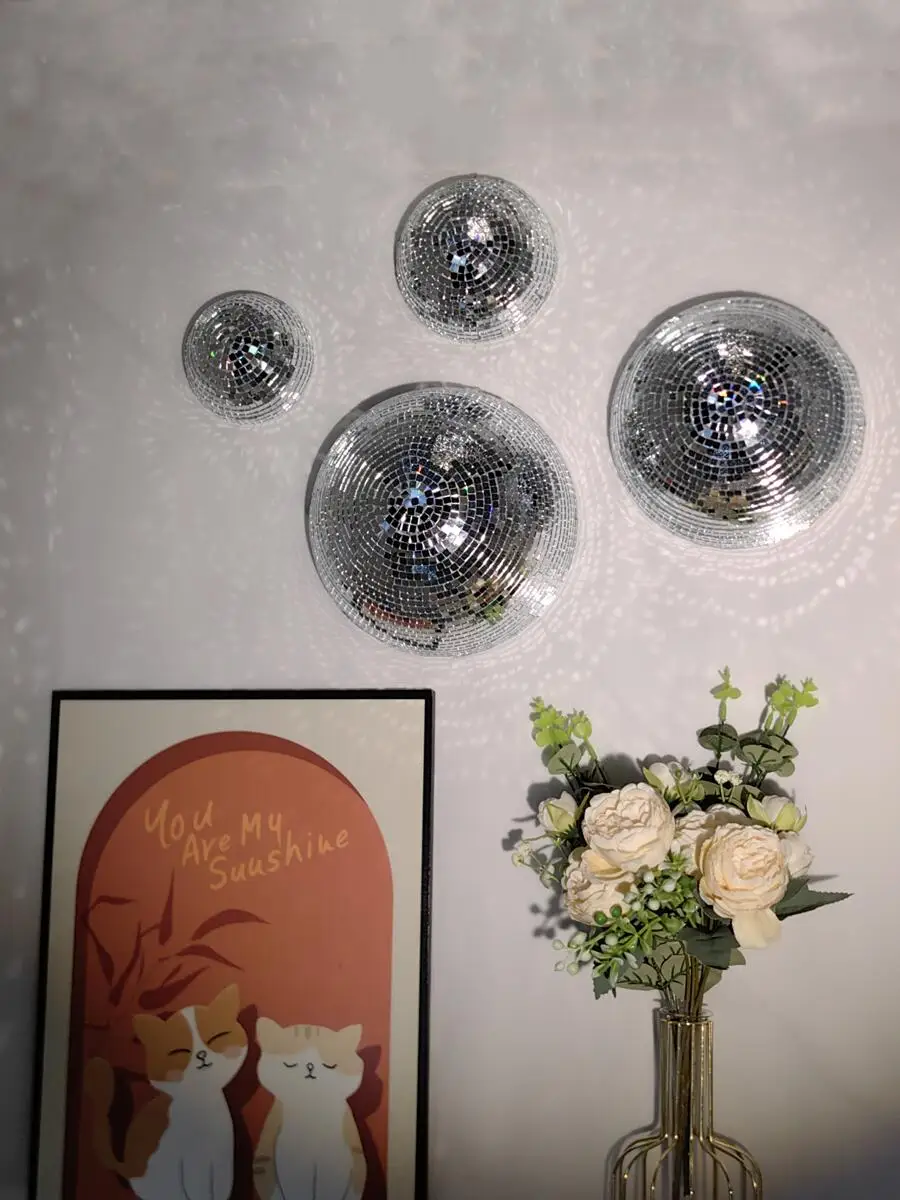 Old Fashioned Glass - Bola Disko Dinding Baru Desain Cermin