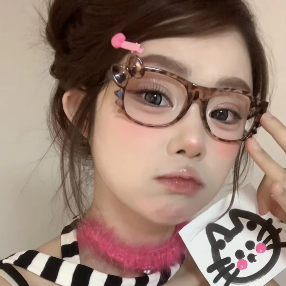 Old Fashioned Glass - Kacamata Kawaii Retro Anime KtEyewear Aksesori