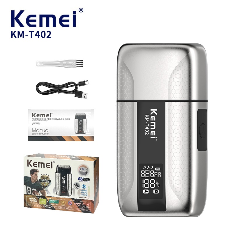 Speed Pourer Cap - Kemei T402 Alat Cukur Profesional untuk