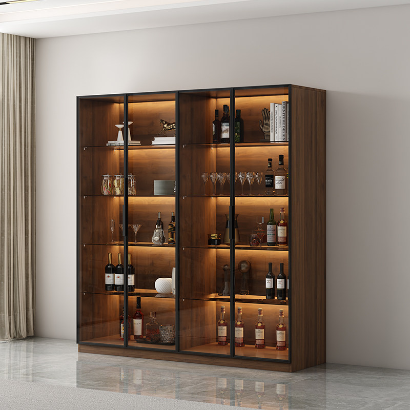 Home Bar Lounge - Lemari Bar Modern Desainer, Rak Ruang