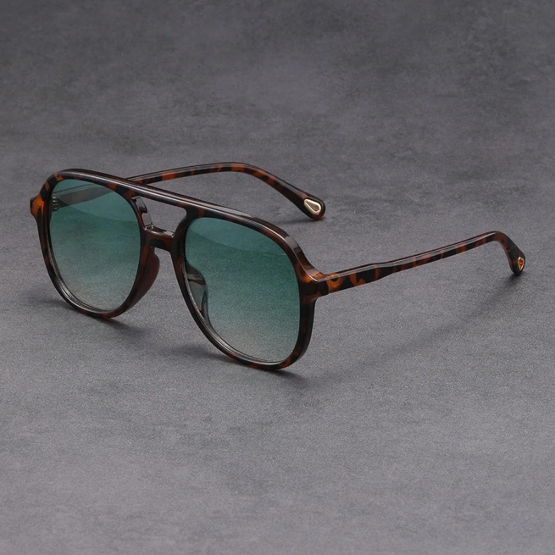 Old Fashioned Glass - Kacamata Hitam Persegi Double Beam Fashion