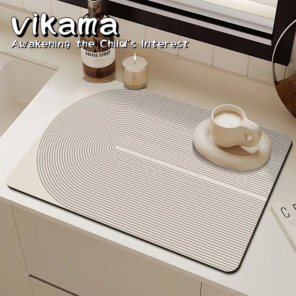 Home Bar Sink - VIKAMA Tikar Tanah Diatom Penyerap Cepat