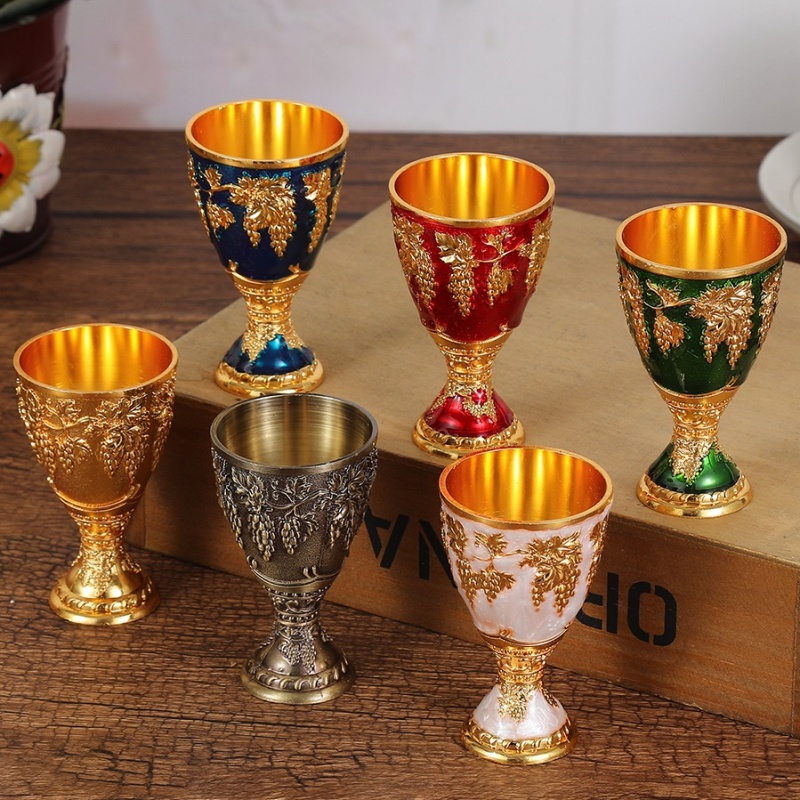 Old Fashioned Glass - Gelas Anggur Eropa, Cangkir Putih Portabel