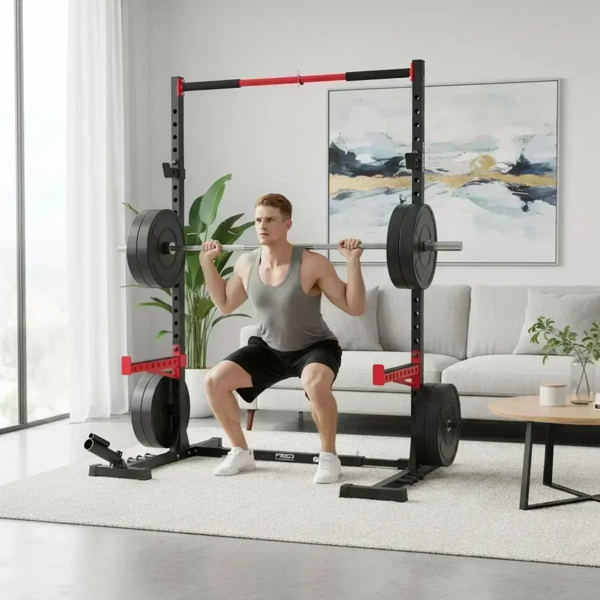 Home Bar And Gym - Rak Squat Home Gym yang Dapat