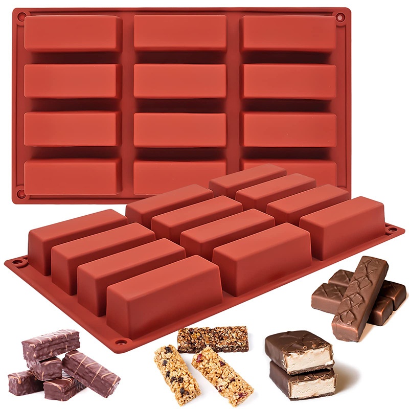 Home Bar Set - 1 Buah Cetakan Permen Silikon Persegi