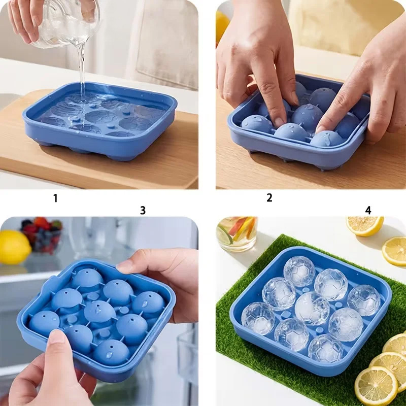 Cetakan bola sepak/bola hoki e - Ice Mold Sphere ulasan dan harga
