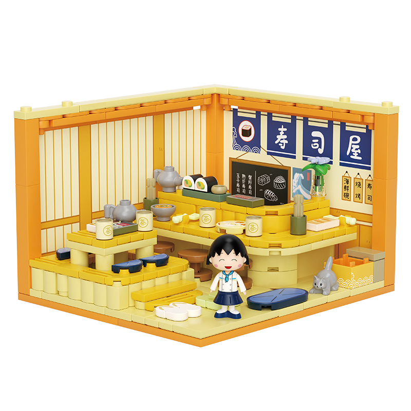 Weekit Chibi Maruko-chan Sushi - Home Bar Set ulasan dan harga