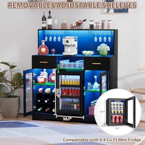 Lemari Kulkas Mini dengan Peny - Home Bar And Cabinet ulasan dan harga