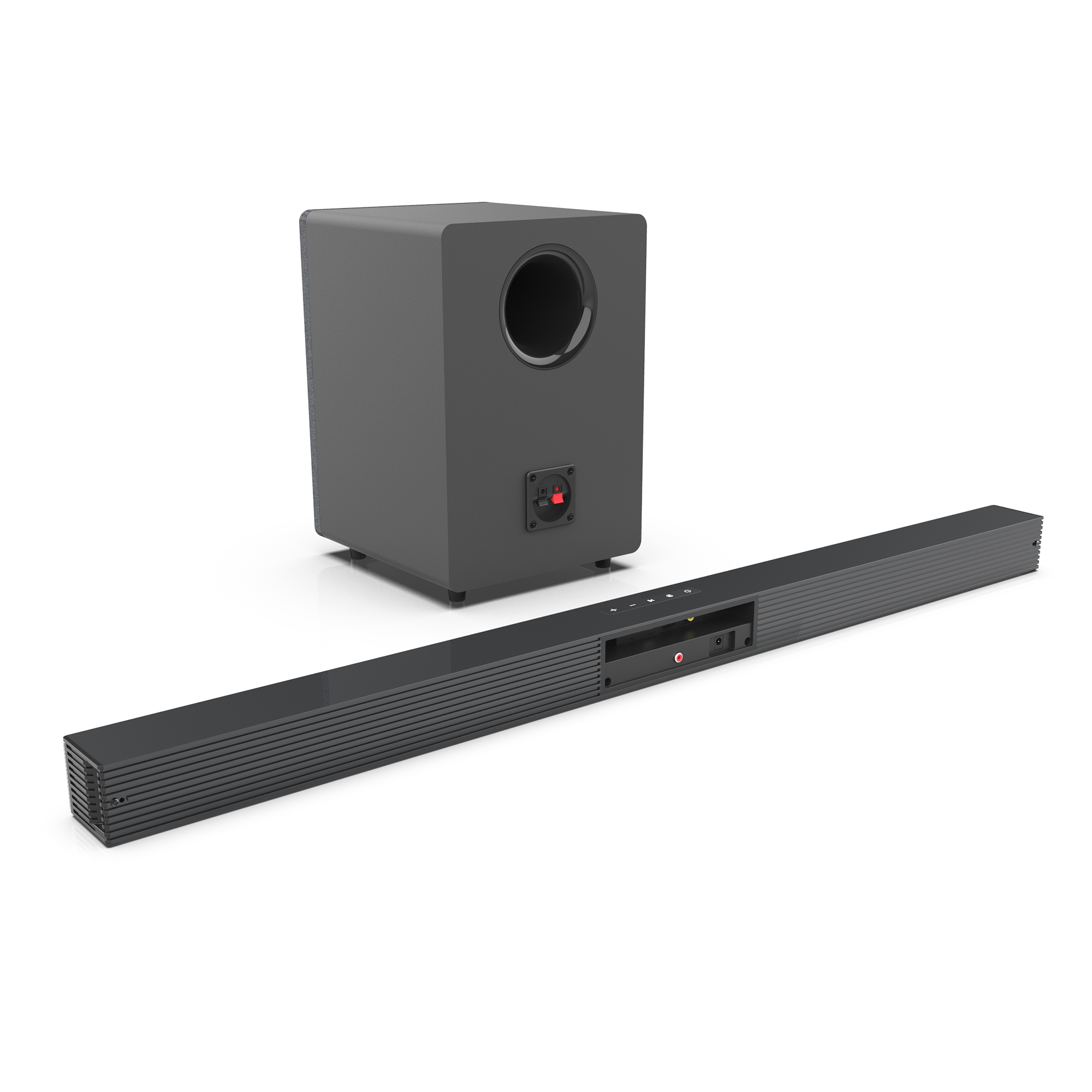 Soundbar TV 84W dengan Subwoof - Home Bar And Theater ulasan dan harga