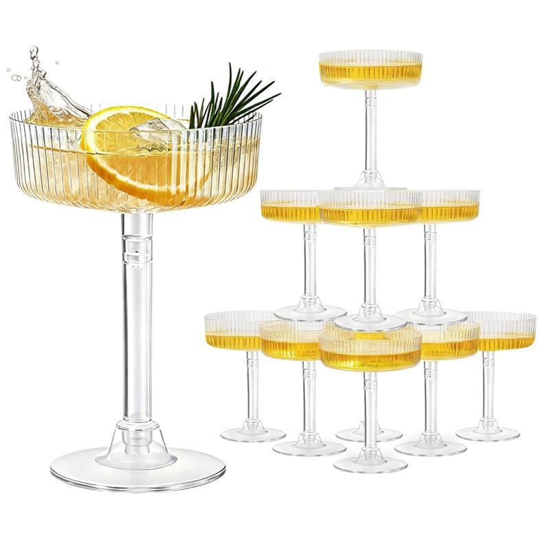 Cangkir Dessert Martini Plasti - Home Bar Supplies ulasan dan harga