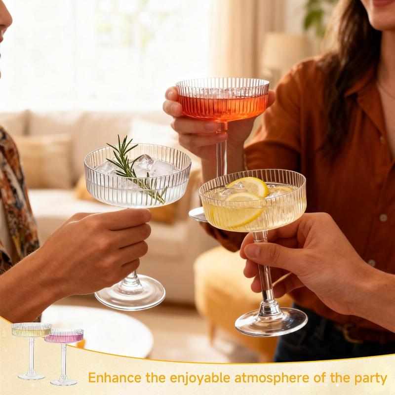 Cangkir Dessert Martini Plasti - Home Bar Supplies ulasan dan harga