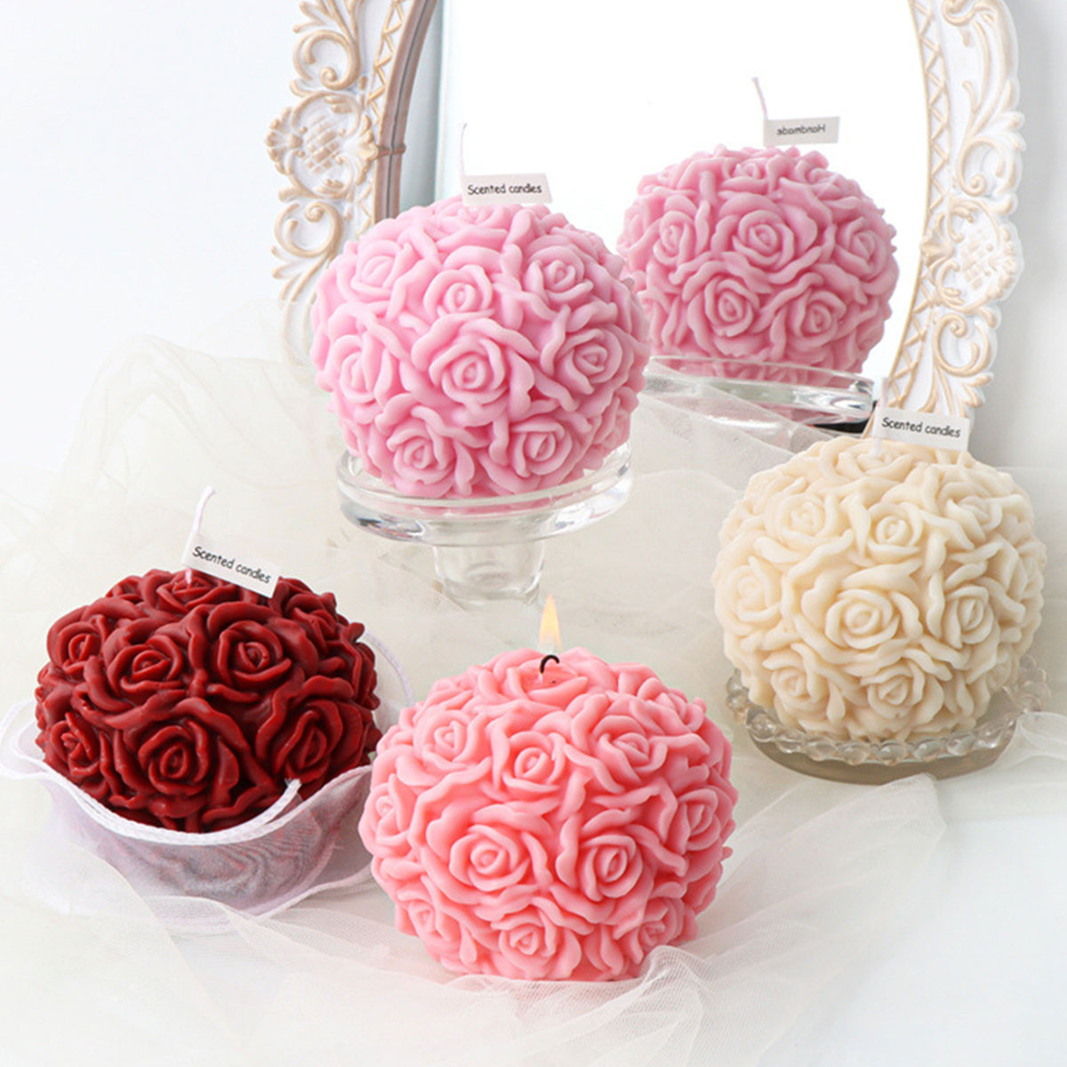 Cetakan lilin seri bunga Multi - Ice Mold Sphere ulasan dan harga