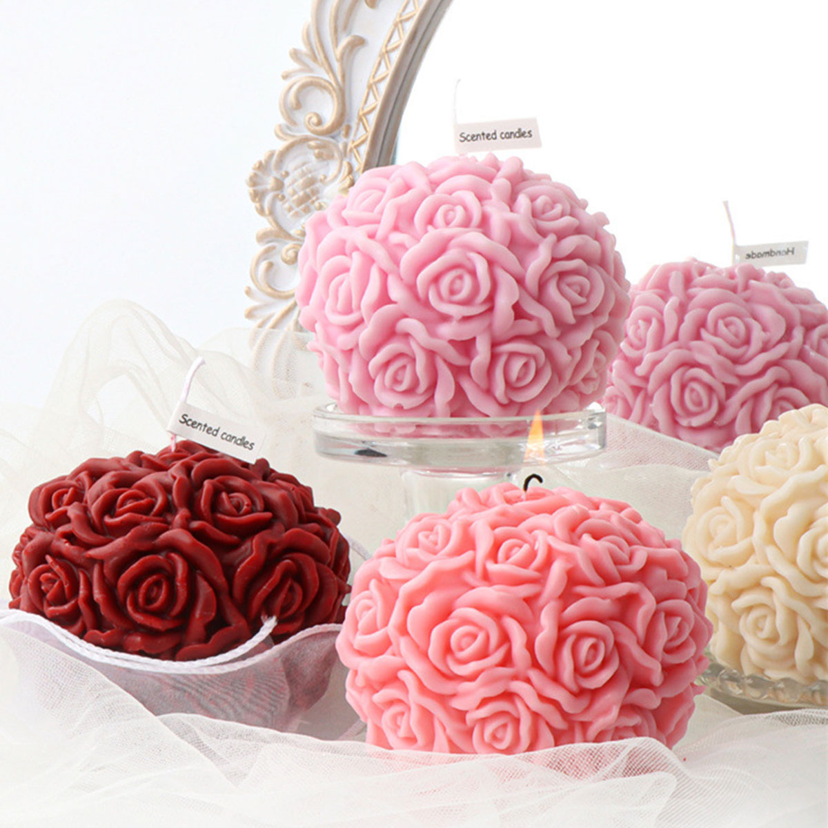 Cetakan lilin seri bunga Multi - Ice Mold Sphere ulasan dan harga