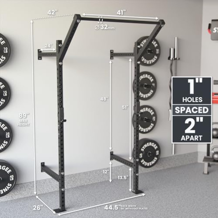 Rak Squat Dinding untuk penggu - Home Bar And Gym ulasan dan harga