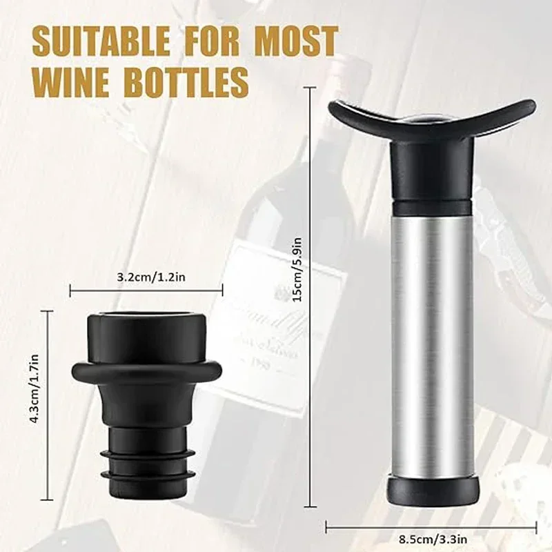 Kit pompa anggur vakum dengan  - Wine Preservation Pump ulasan dan harga