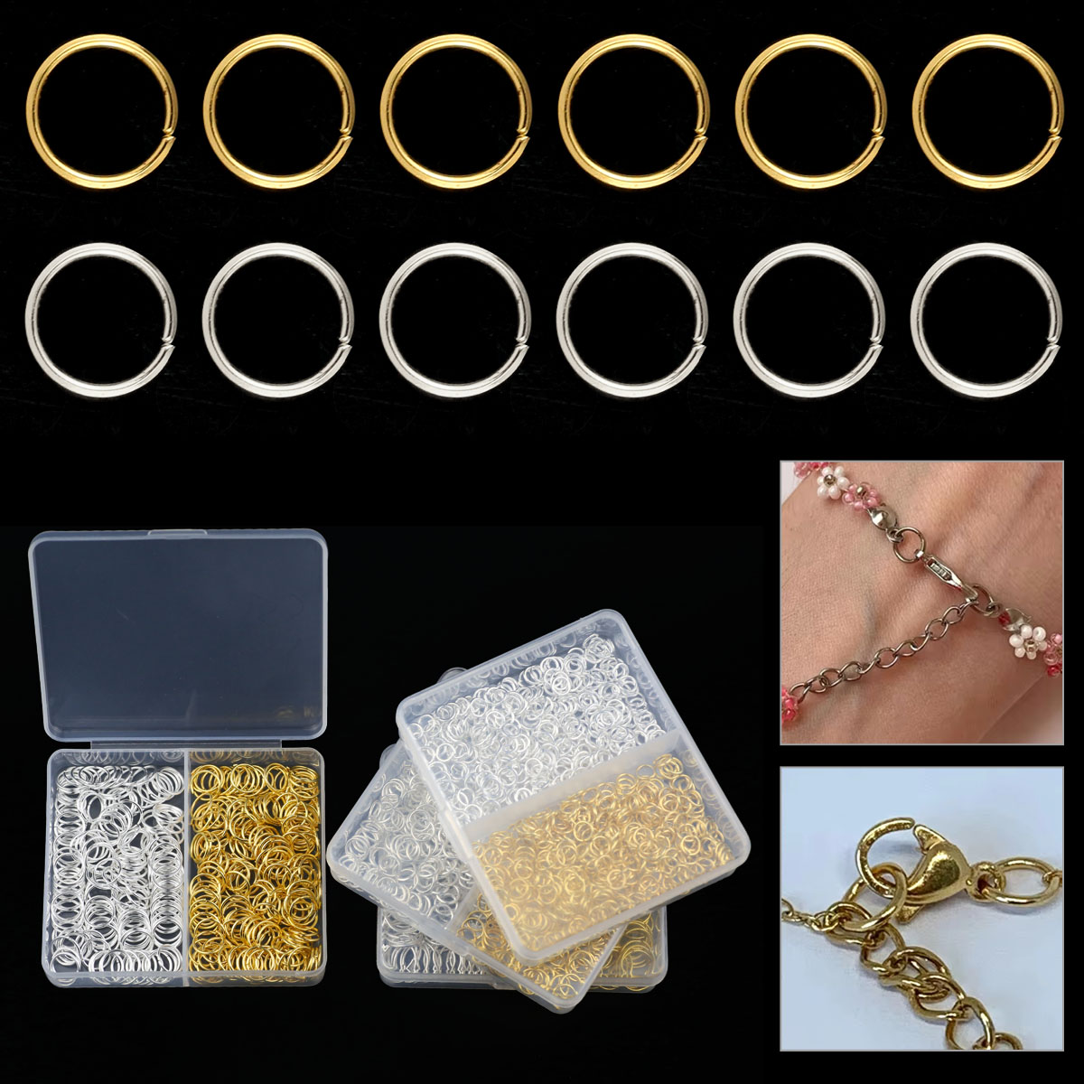 Kotak 4/5/6/7/8/10mm warna ema - Bar Cart Gold ulasan dan harga