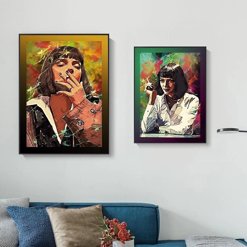 Poster Fiksi Bubur Film Klasik - Home Bar And Theater ulasan dan harga