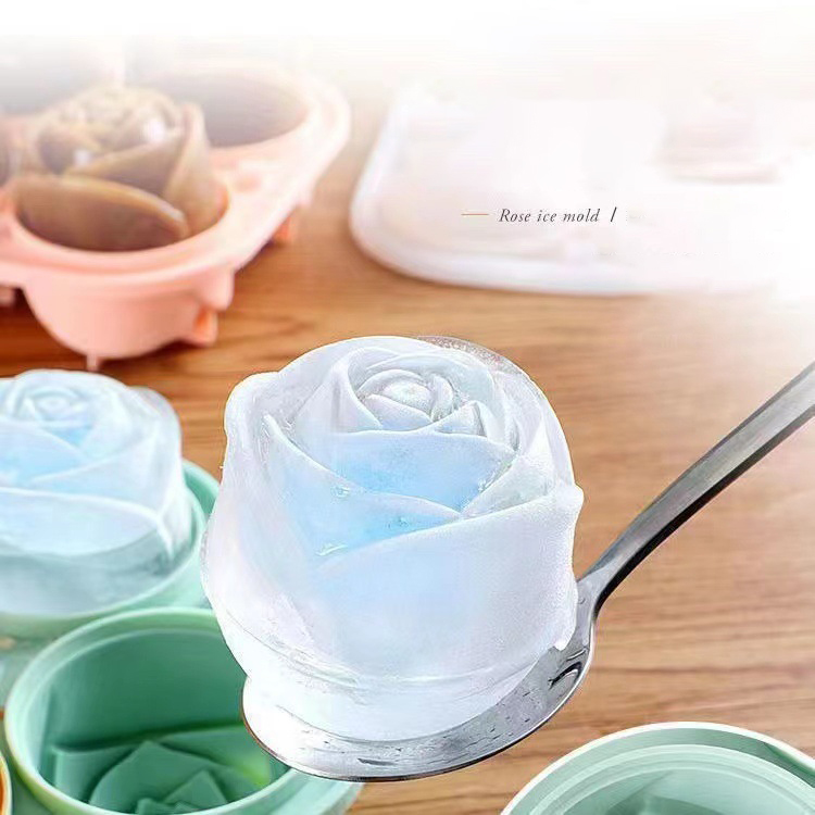 Cetakan es mawar 3D 4 lubang b - Ice Mold Sphere ulasan dan harga