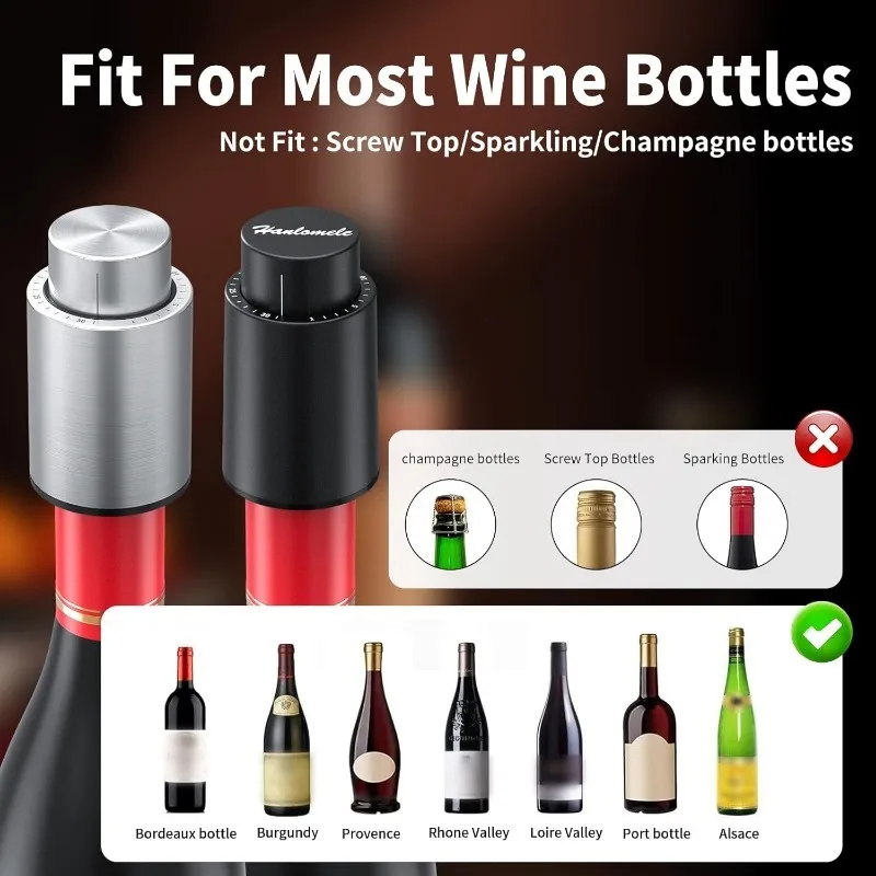 Sumbat Botol Anggur Sumbat Ang - Wine Preservation Pump ulasan dan harga