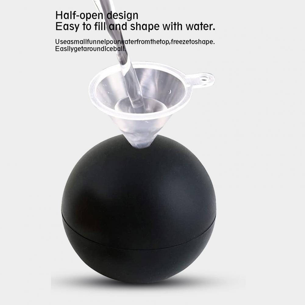 Cetakan Es Silikon Bentuk Bola - Ice Mold Sphere ulasan dan harga