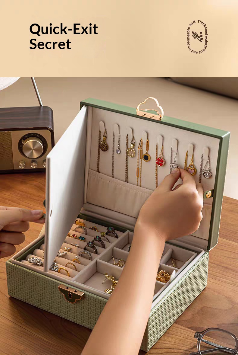 Kotak perhiasan berkapasitas b - Bar Cart Gold ulasan dan harga