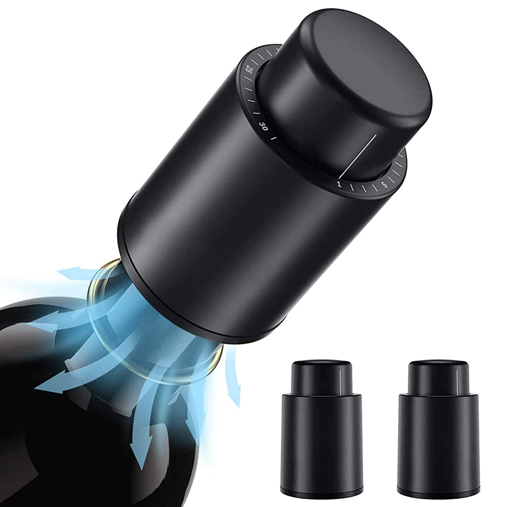 Penyumbat botol anggur vakum,  - Wine Preservation Pump ulasan dan harga