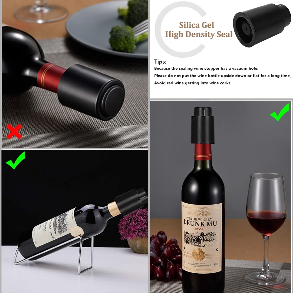 Penyumbat botol anggur vakum,  - Wine Preservation Pump ulasan dan harga