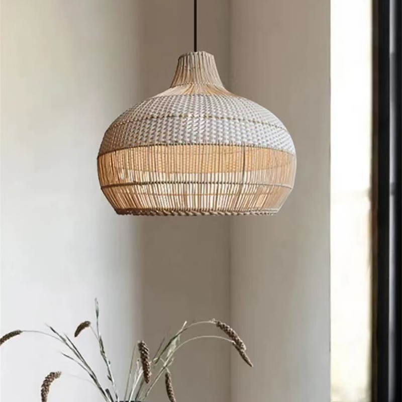 Lampu Gantung Anyaman Rotan Wa - Home Bar And Counter ulasan dan harga