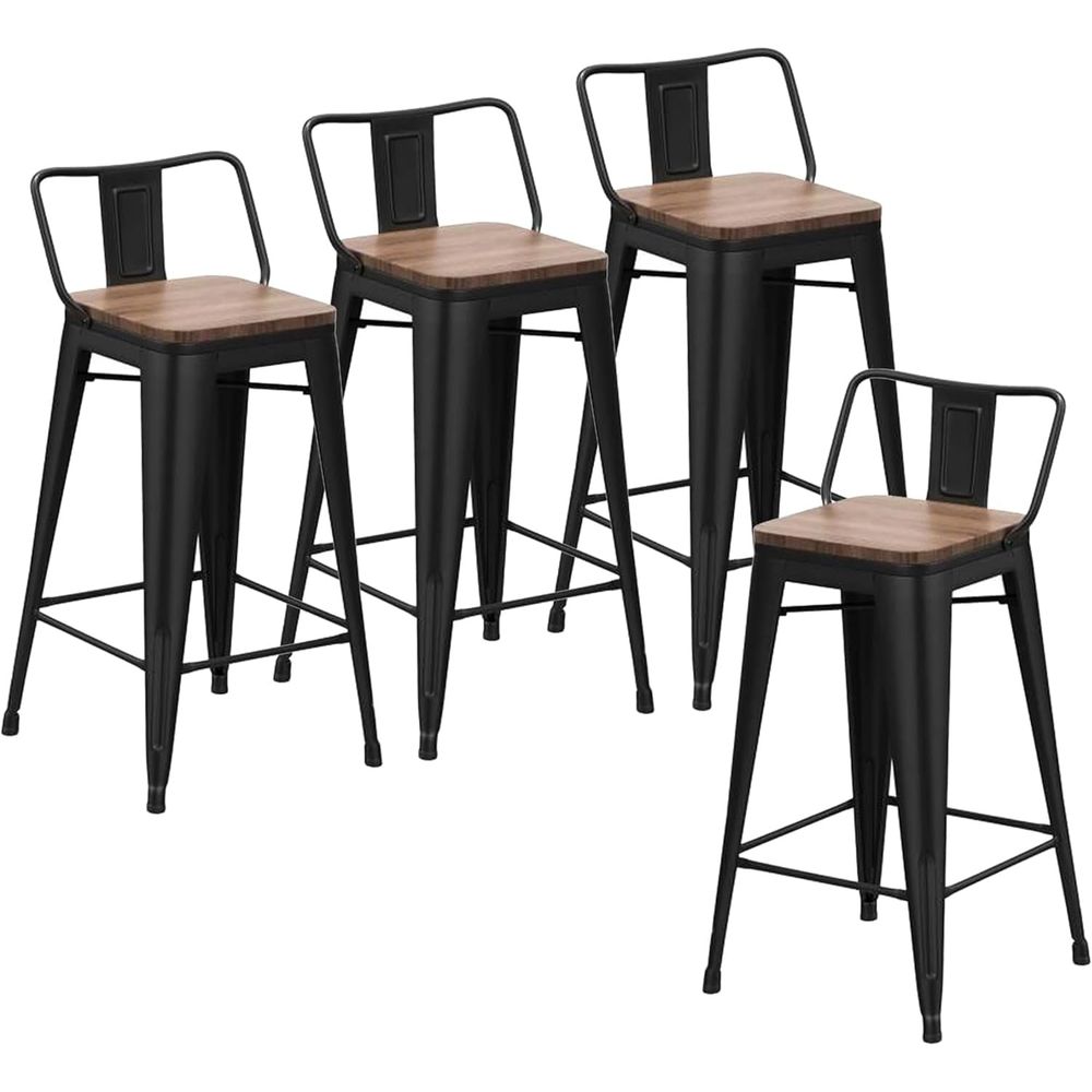 Set Kursi Bar 24 Inci (4 Buah) - Home Bar And Counter ulasan dan harga