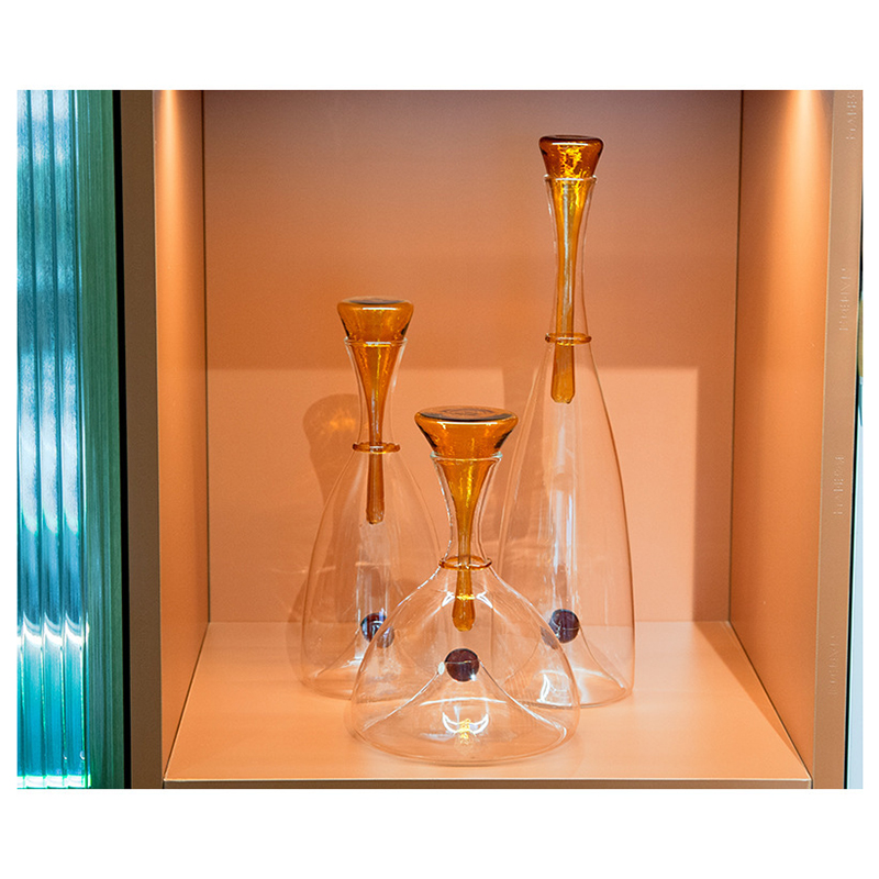 Dekanter Kaca Minimalis Modern - Home Bar And Cabinet ulasan dan harga
