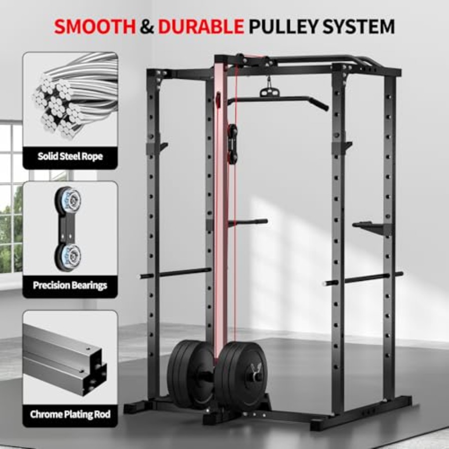 Rak power gym rumahan dengan L - Home Bar And Gym ulasan dan harga