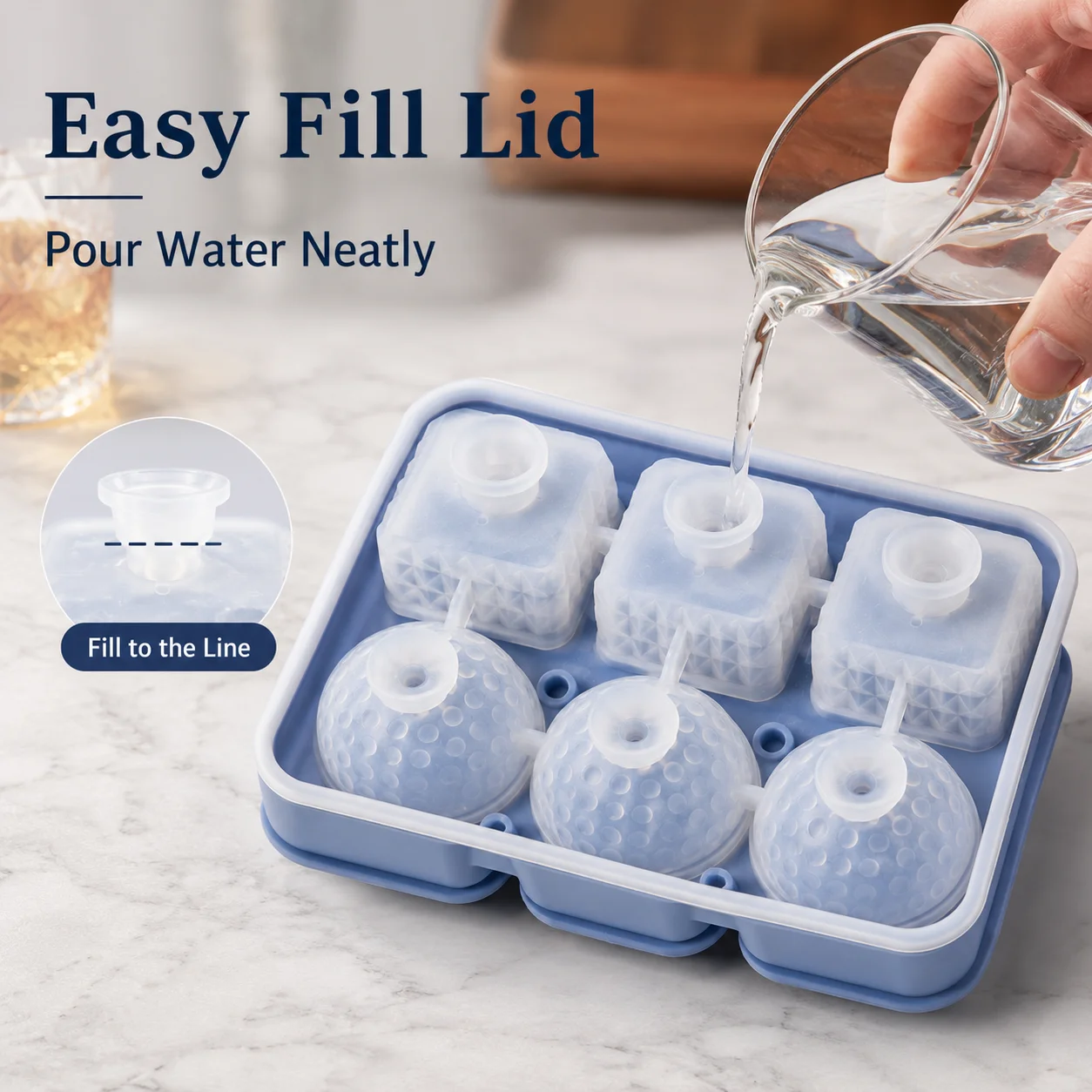 Cetakan Es Batu Silikon untuk  - Ice Mold Sphere ulasan dan harga