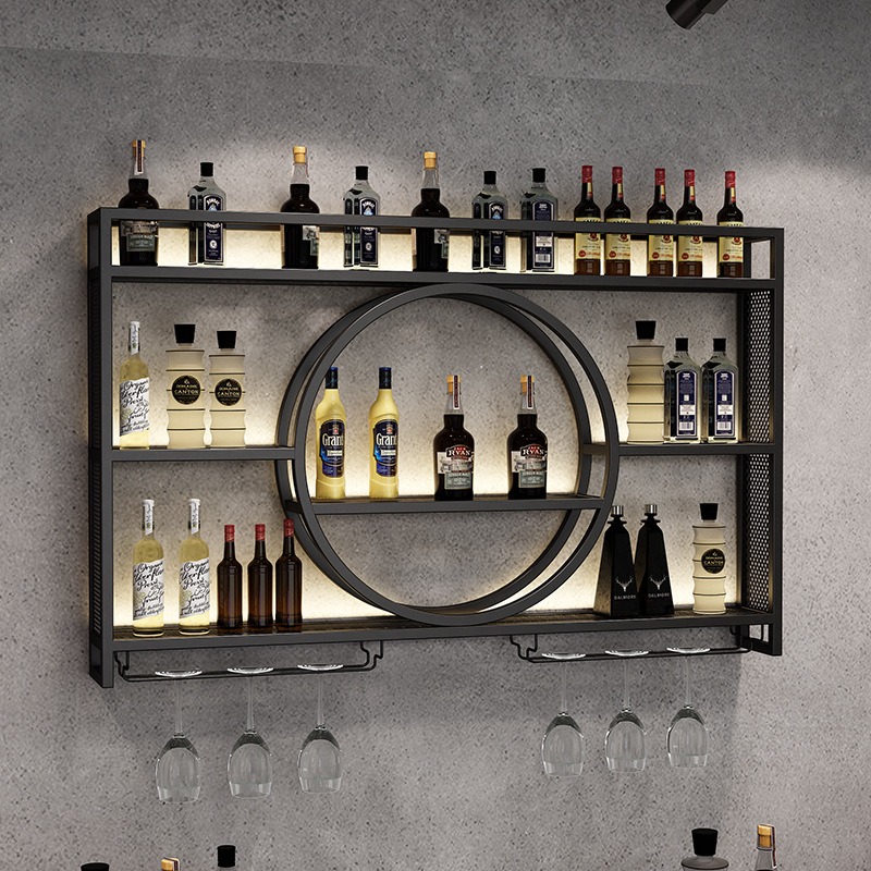 Rak anggur dinding, lemari ang - Home Bar And Cabinet ulasan dan harga