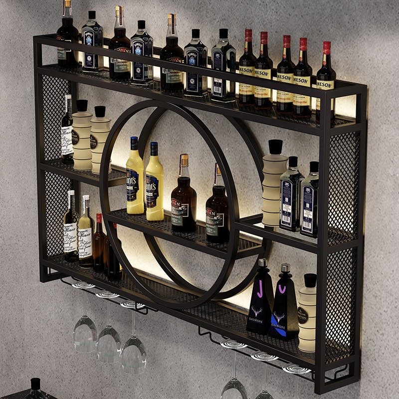 Rak anggur dinding, lemari ang - Home Bar And Cabinet ulasan dan harga