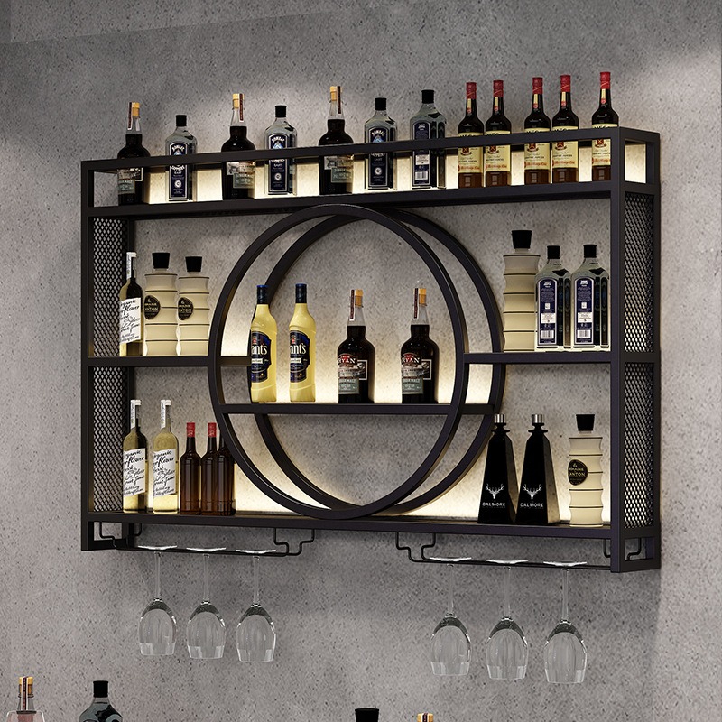Rak anggur dinding, lemari ang - Home Bar And Cabinet ulasan dan harga