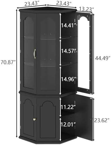 Lemari Bar Sudut dengan Lampu  - Home Bar And Cabinet ulasan dan harga