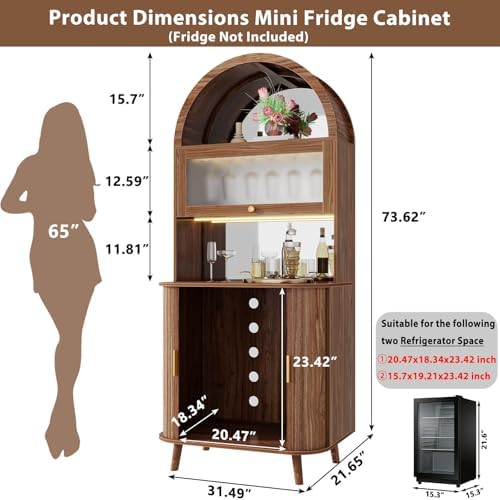 Lemari Bar Anggur dengan Ruang - Home Bar And Cabinet ulasan dan harga