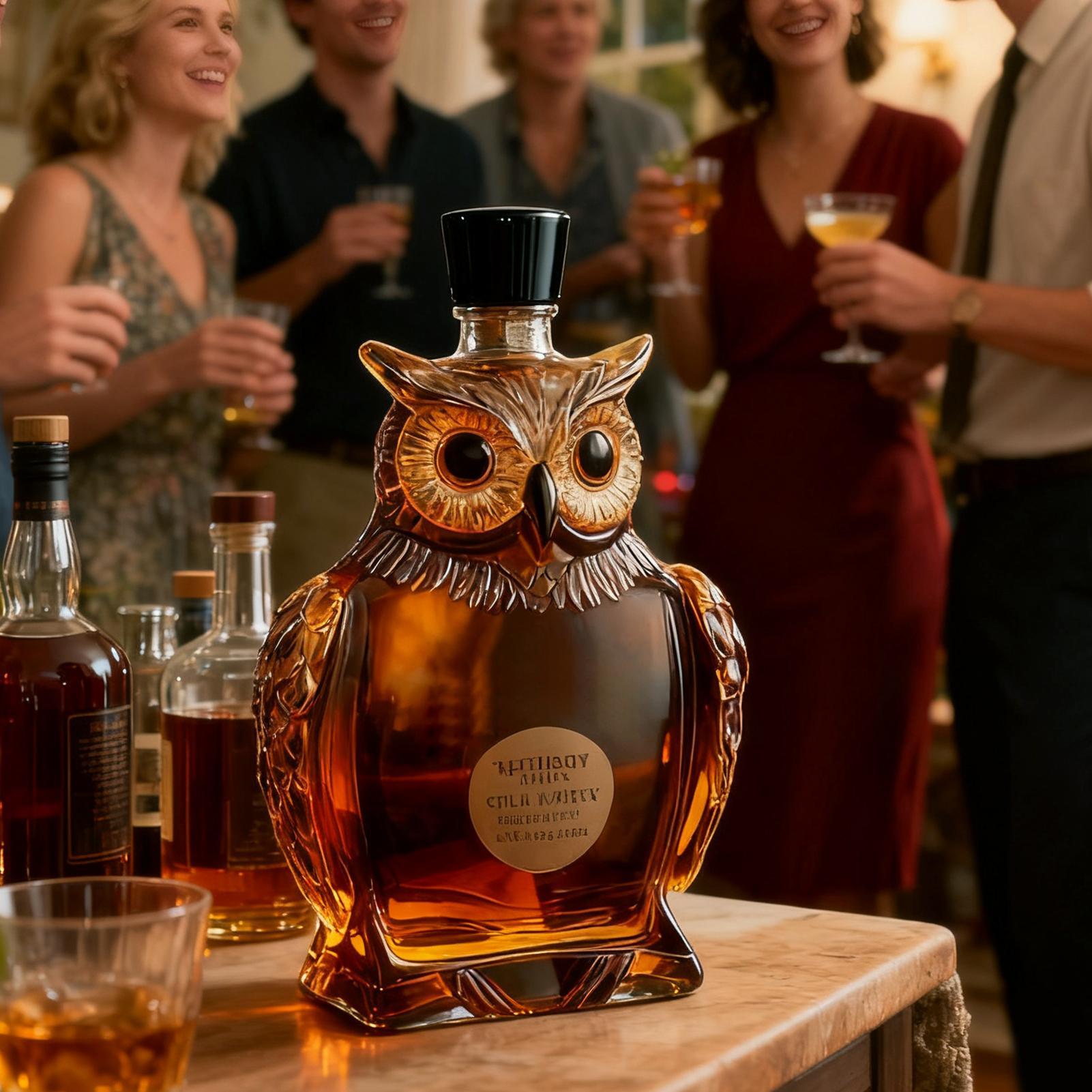 Botol Dekanter Bentuk Burung H - Old Fashioned Glass ulasan dan harga