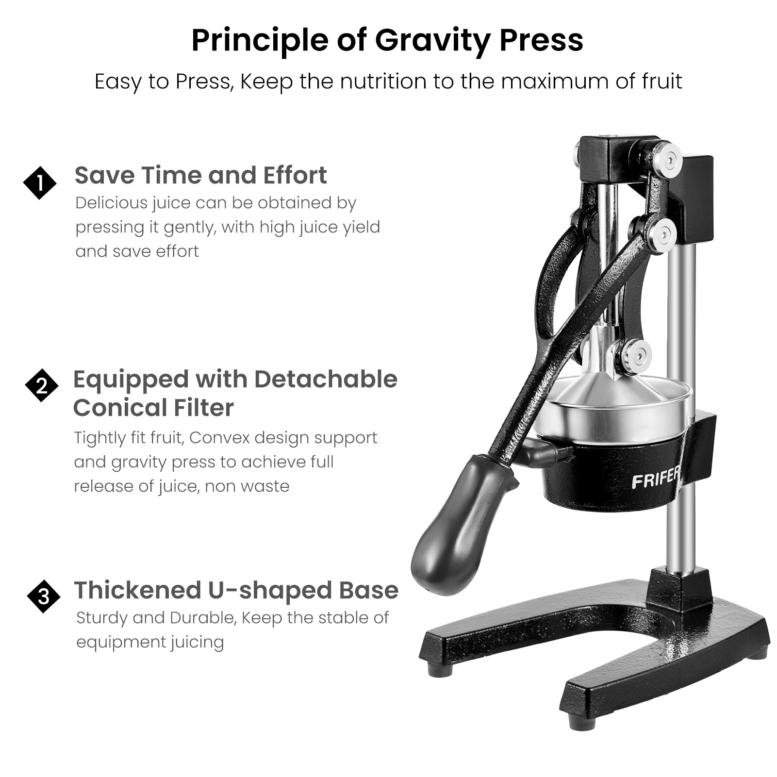 Alat pemeras jeruk manual dari - Citrus Juicer Bar ulasan dan harga
