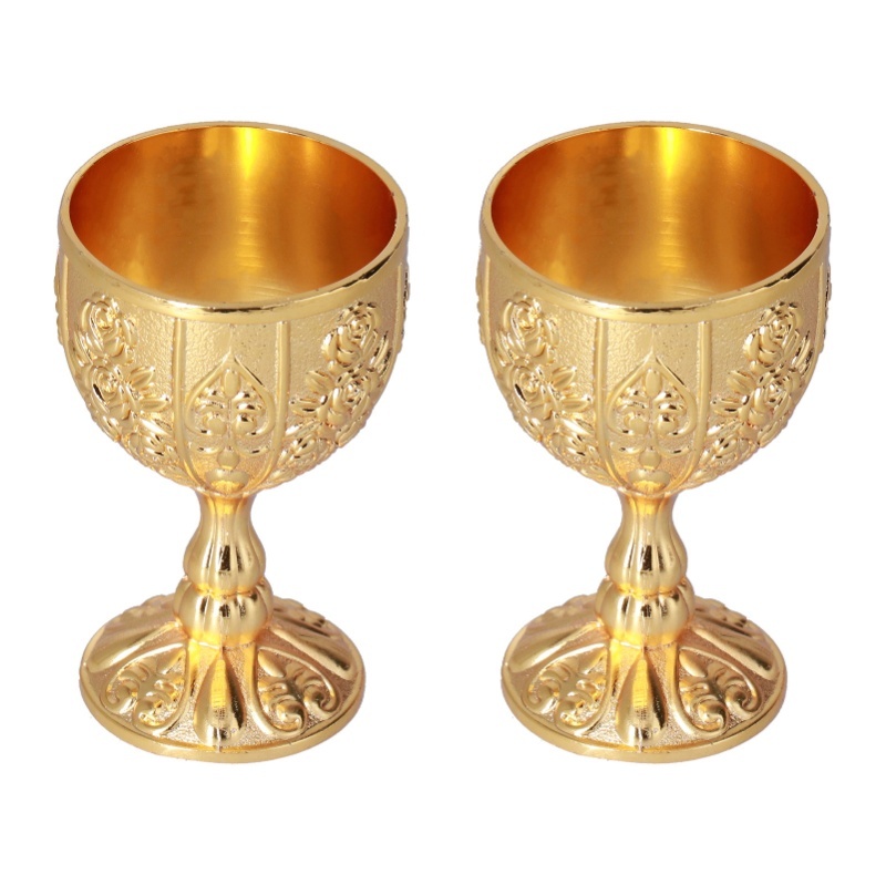 2 Buah 30ML Goblet Ornamen Ret - Old Fashioned Glass ulasan dan harga