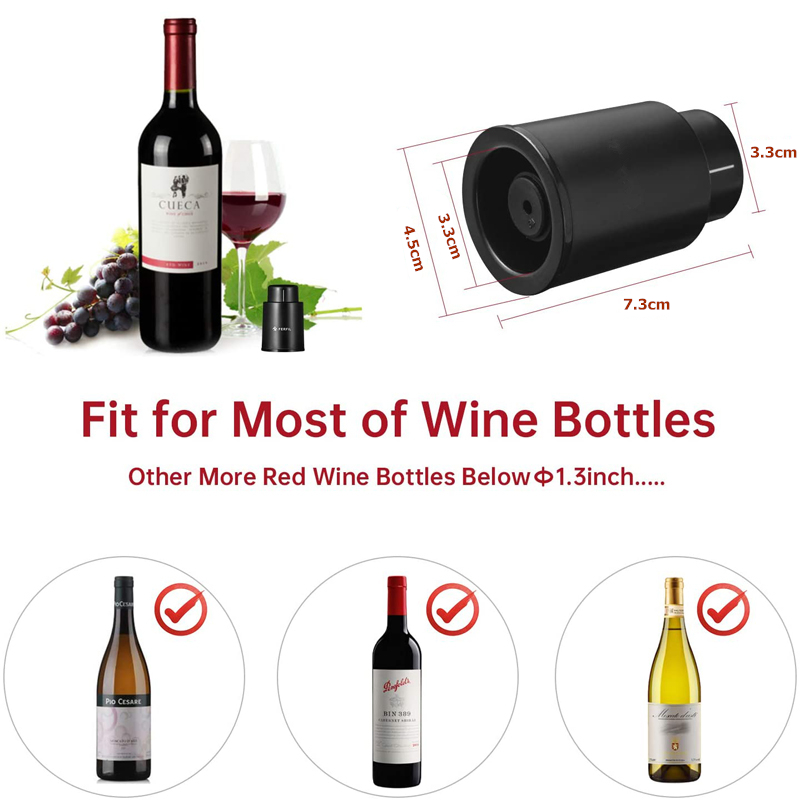 LMETJMA Sumbat Botol Anggur Da - Wine Preservation Pump ulasan dan harga